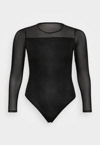 CARESTHER GLITTER - Bodijs - black