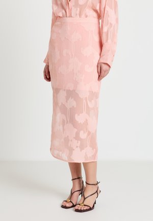 GONNA FIORI - Jupe crayon - rosa chiaro