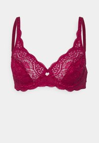 Não selecionado, electric raspberry