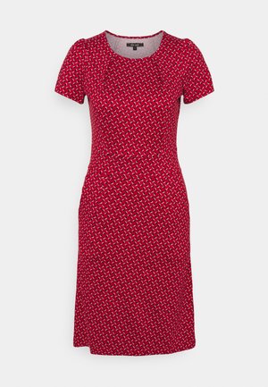 MONA DRESS RANCHO - Žerzejové šaty - chili red