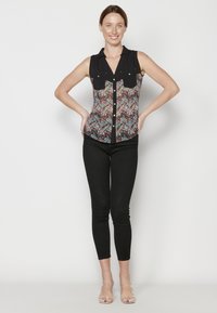 Koroshi STRAP BLOUSES - Skjortebluser - black