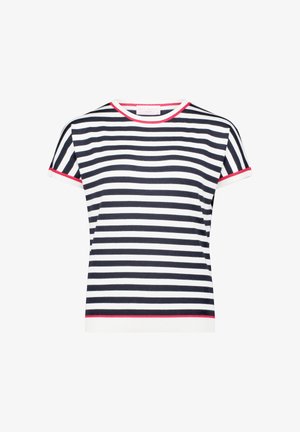 Betty Barclay, BETTY BARCLAY MIT STREIFEN STRICKPULLOVER - T-shirt imprimé - patch dark blue red