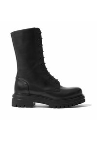 Scarosso CARA  - Stivali con i lacci - black  calf