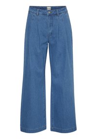 ZITO HIGH WIDE  - Trapézfarmer - medium blue wash
