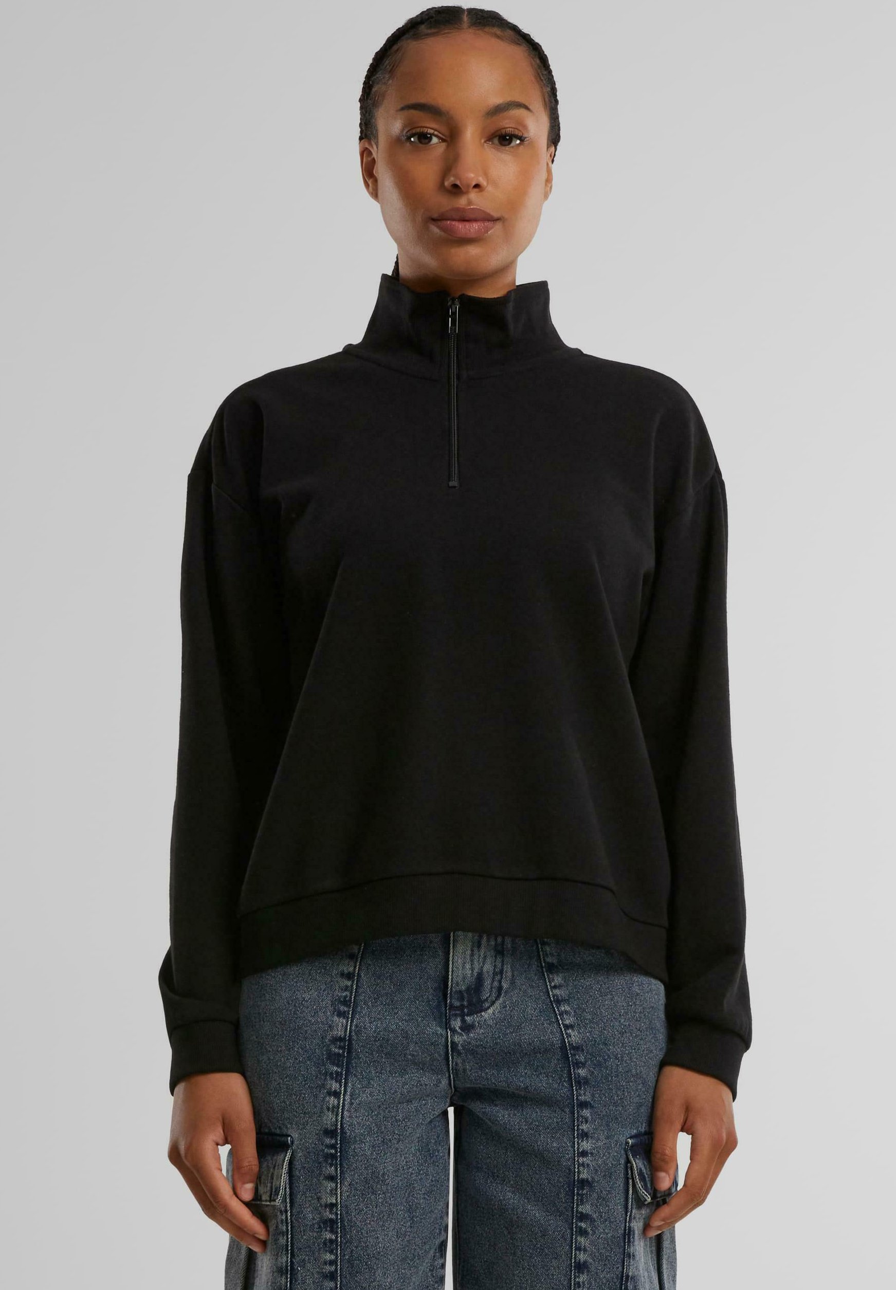 Urban Classics LIGHT TROYER Sweatshirt black Zalando