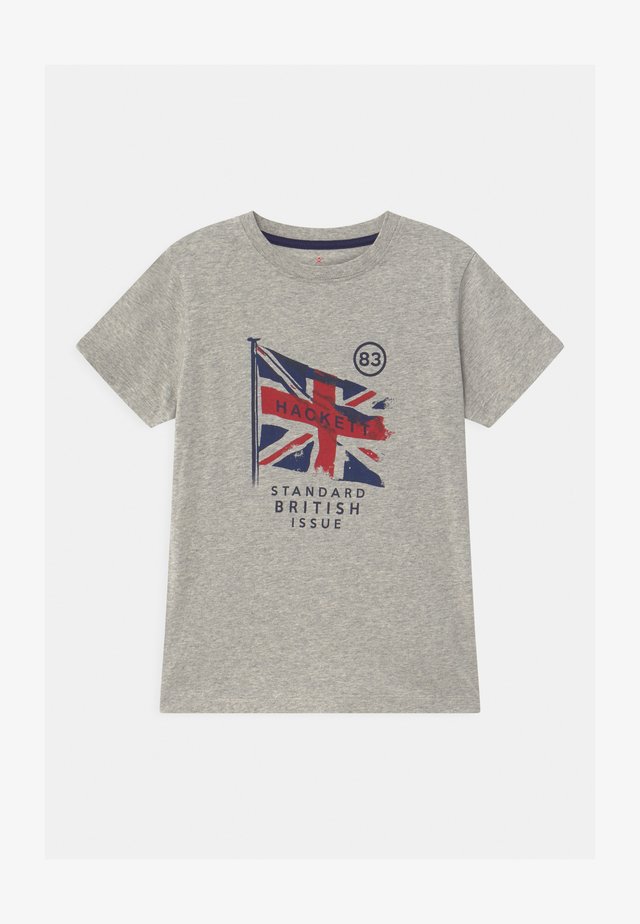 FLAG - T-Shirt print - mottled grey