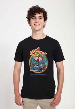 STEVEN RHODES GOOD GUYS - T-shirt imprimé - black