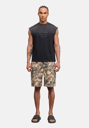 UTOPJA TANK TOP VINTAGE - Top - black