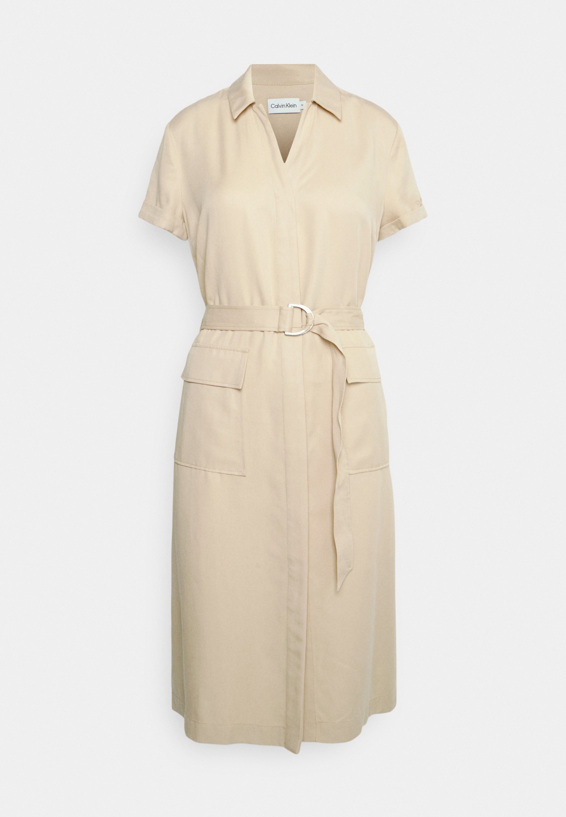 Calvin Klein UTILITY SHIRT DRESS 