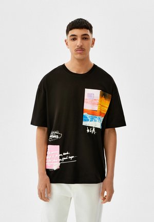 PHOTOGRAPHIC - T-shirt z nadrukiem - black