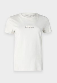 MONOLOGO SLIM TEE - T-paita - ivory
