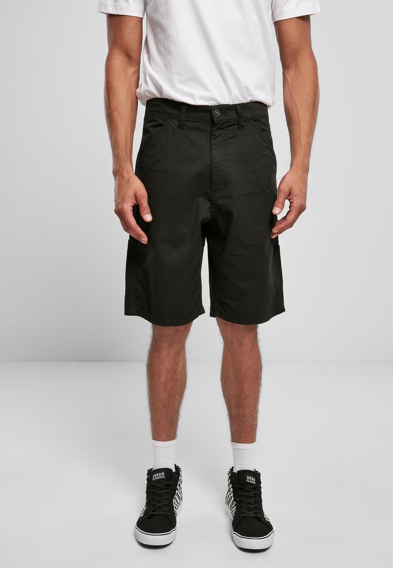 Urban Classics CARPENTER - Shorts di jeans - black