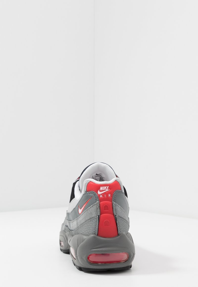 Nike Sportswear Air Max 95 Essential Trainers Track Red White Particle Grey Black Grey Fog Track Red Zalando Ie