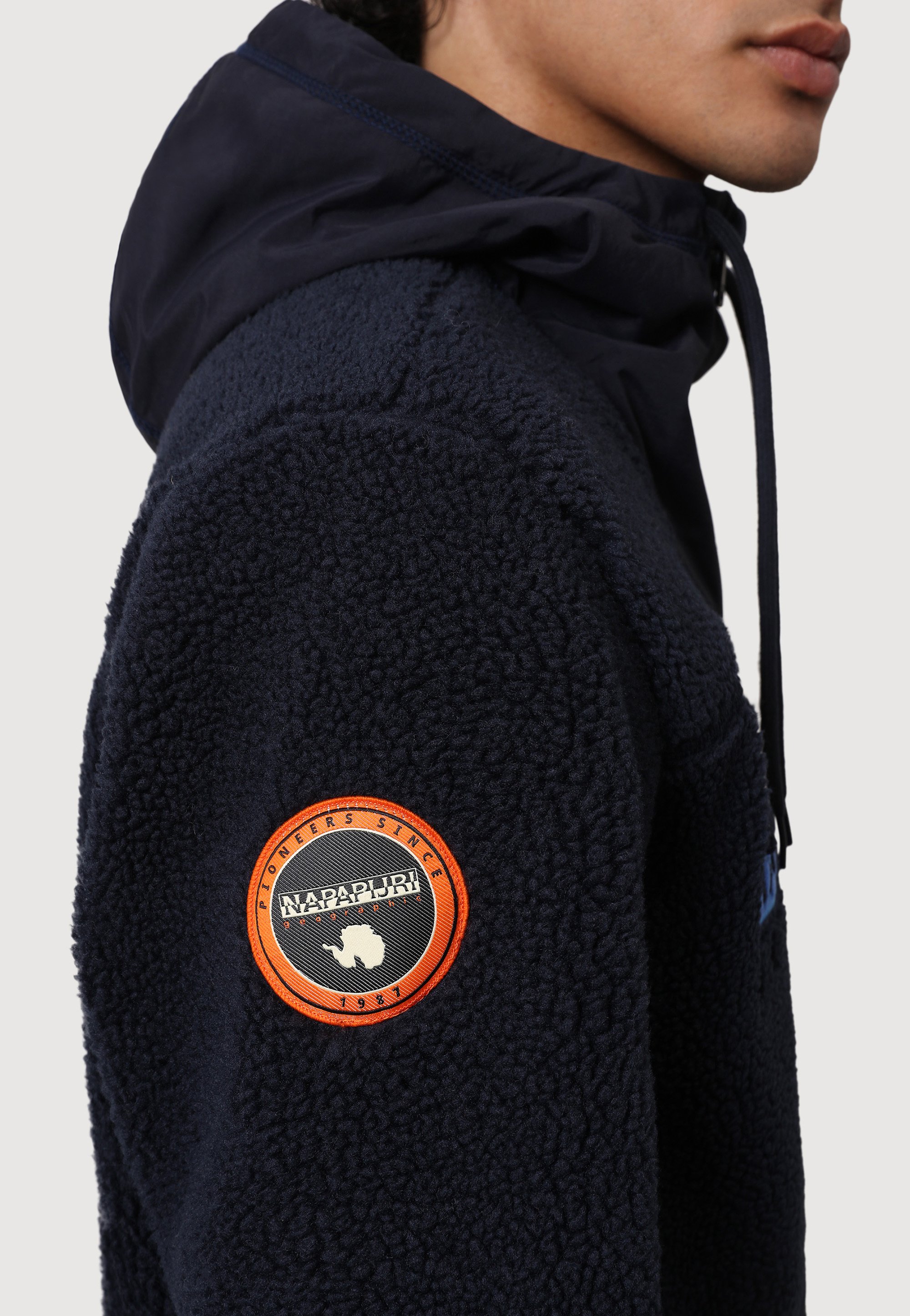 Napapijri TEIDE - Forro polar - blu marine/azul - Zalando.es