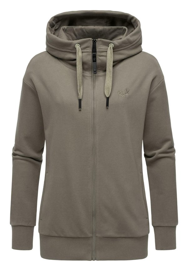 YODIS - Sweatjacke - mocca
