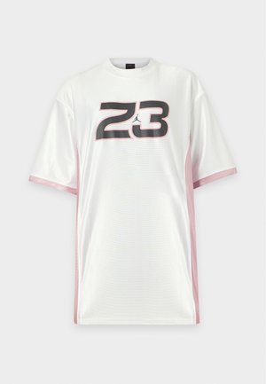 Jordan, DRESS  - Φόρεμα T-Shirt - white/iced carmine/black