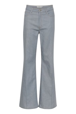 Gestuz ROCKIA STRAIGHT JEANS - Jeans straight leg - light blue unwashed
