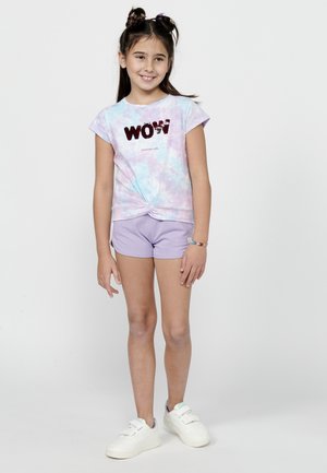 Camiseta estampada - lila   lilac