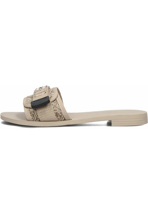 ELYZE  MAAT - Sandalias planas - beige