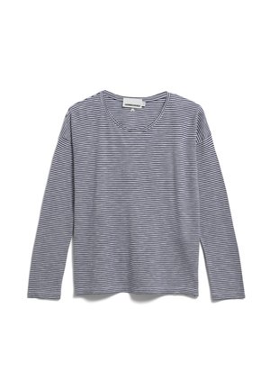ARMEDANGELS XIANAA - Long sleeved top - oatmilk/bluenoon