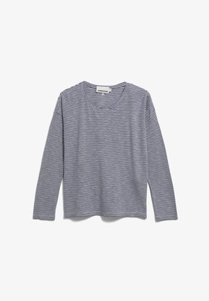 ARMEDANGELS XIANAA - Longsleeve - oatmilk/bluenoon