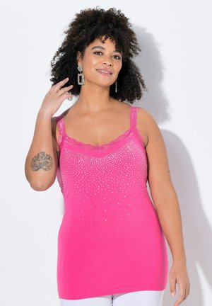 ÄRMELLOSER SLIM FIT - Toppi - hibiscus pink