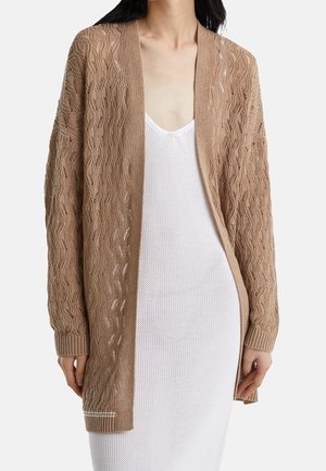 United Colors of Benetton Strickjacke - camel