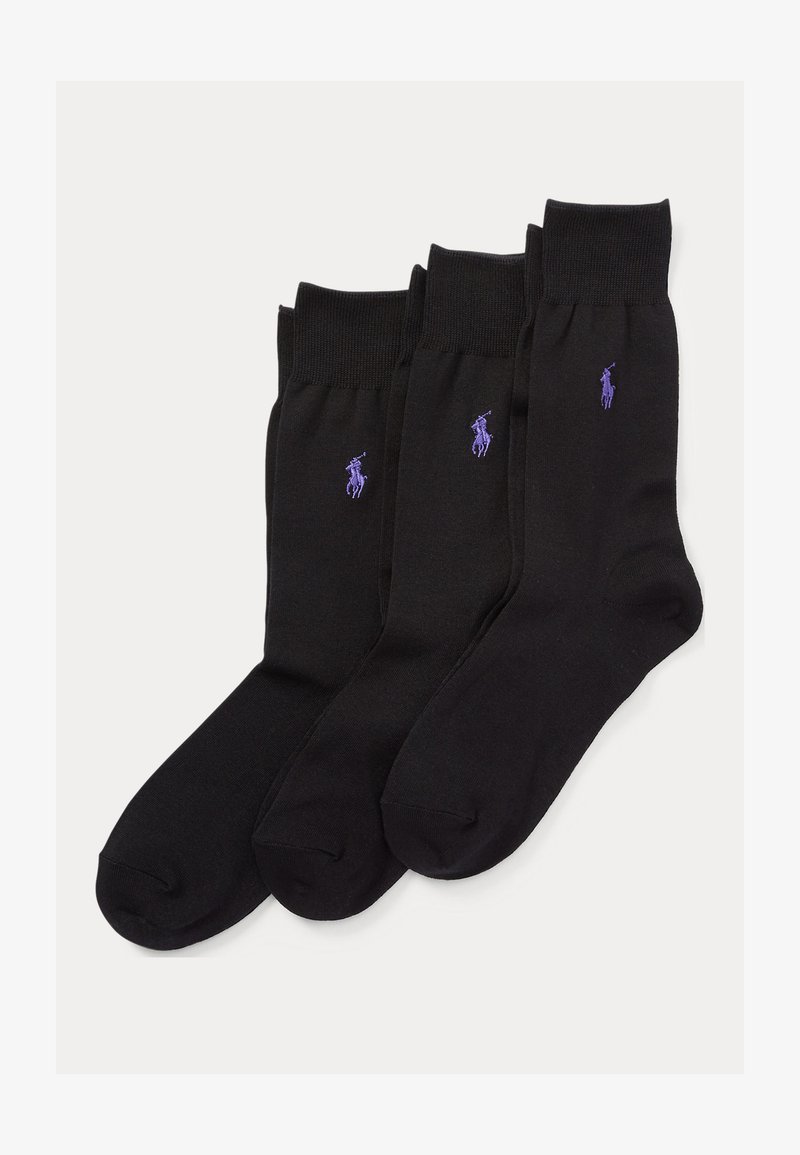 Polo Ralph Lauren TROUSER SOCK 3 PACK - Șosete - black