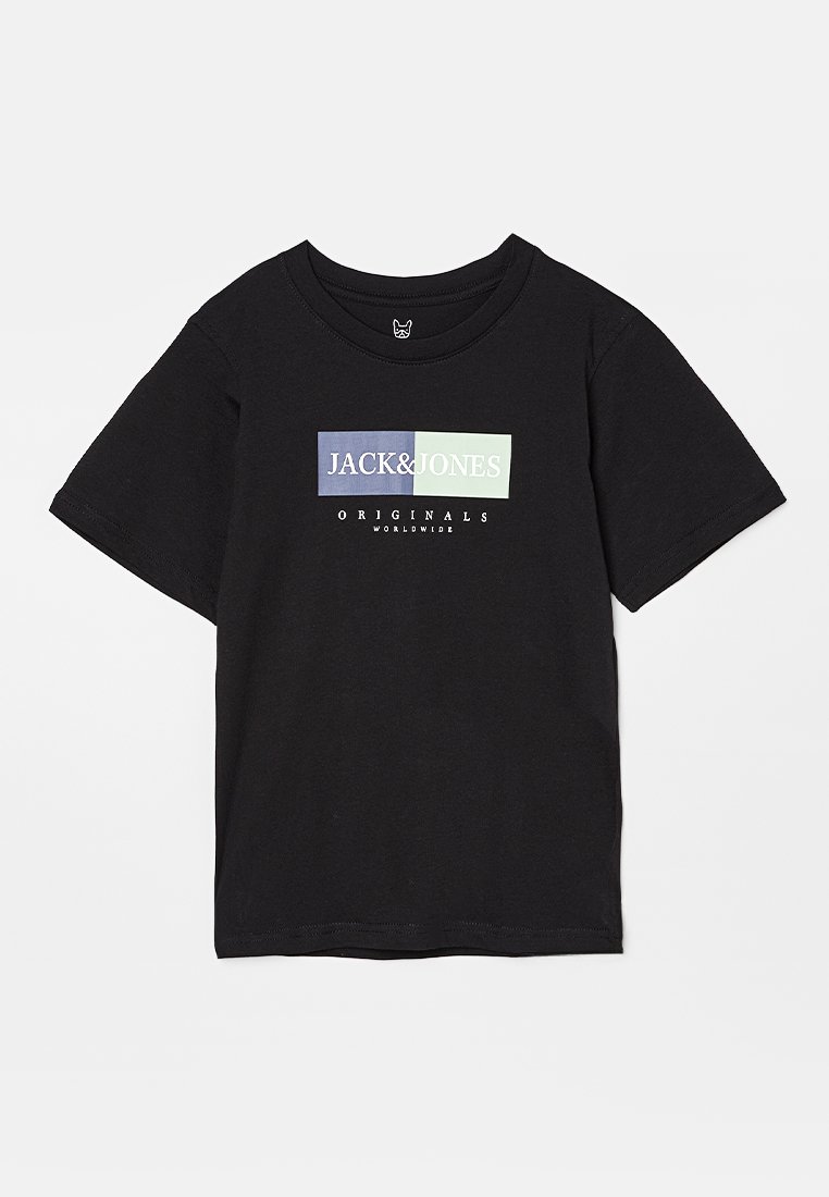 Jack & Jones Junior T-shirt print zwart Jack & Jones Junior T-shirt print zwart