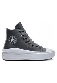 Converse ALL STAR MOVE STRIPE - Høye joggesko - gris hierro gris hierro blanco