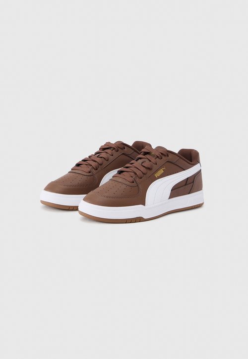 PUMA CAVEN III UNISEX - Trainers - chestnut brown/white/gold-coloured — photo 2