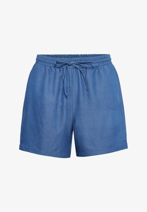 Kaffe, KAANNALINE SHORTS - Short - medium blue chambray