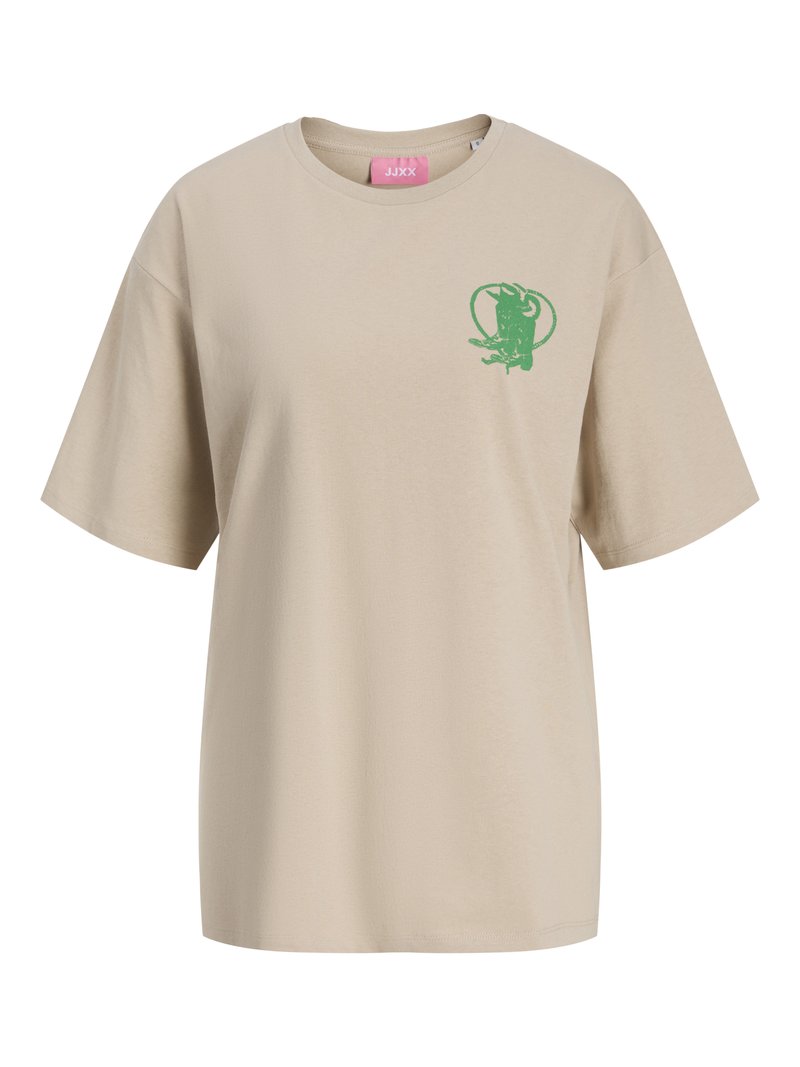 JJXX T-shirt print beige