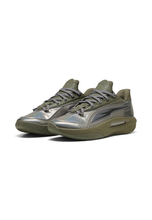 PUMA SCOOT ZEROS III BASKETBALLSCHUHE UNISEX - Zapatillas - loden green- aged silver-coloured — photo 4