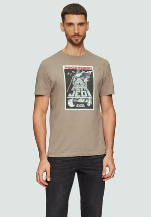 MIT STARWARS®  - T-Shirt print - hellbraun