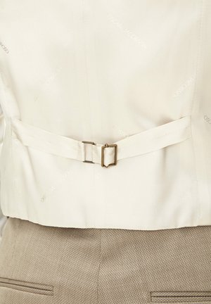 Oscar Jacobson Gilet elegante - nubuck beige