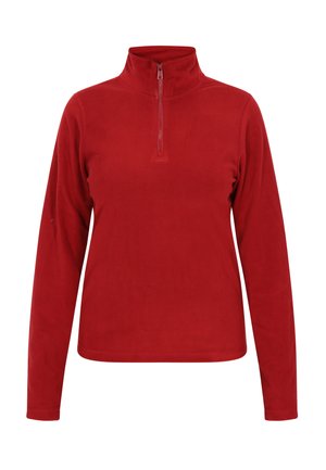 Pulover din fleece - burgund