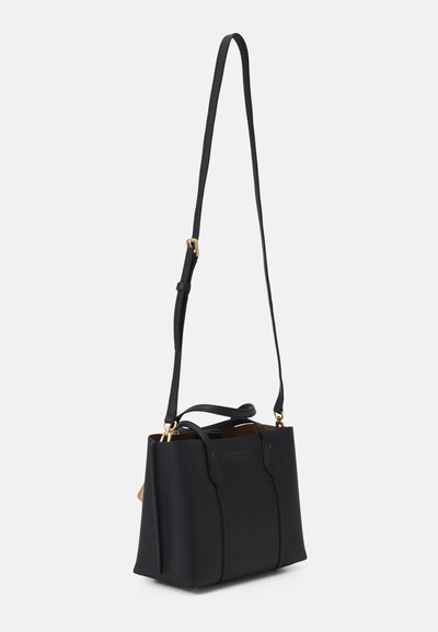 Tory Burch PERRY SMALL TRIPLE COMPARTMENT TOTE - Kabelka - black/černá ...