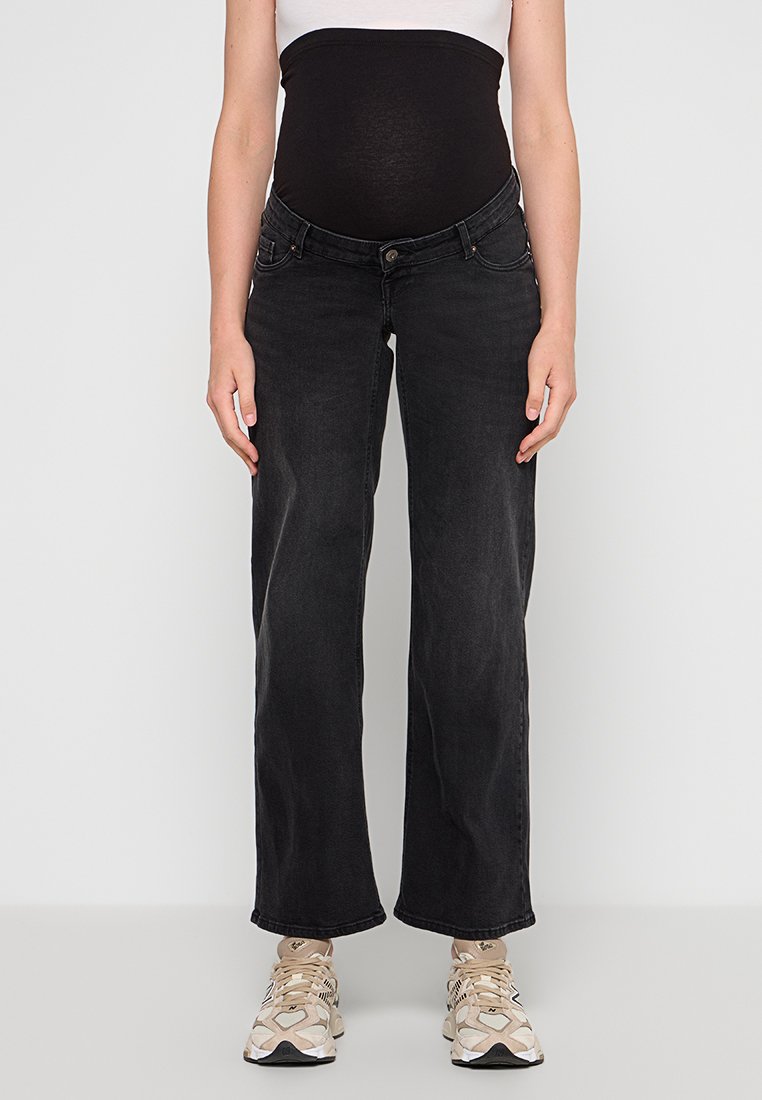 ONLY MATERNITY Bootcut jeans zwart