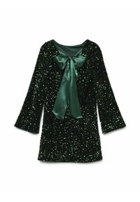 Vero Moda LAILA SEQUIN BOW - Robe de soirée - rain forest