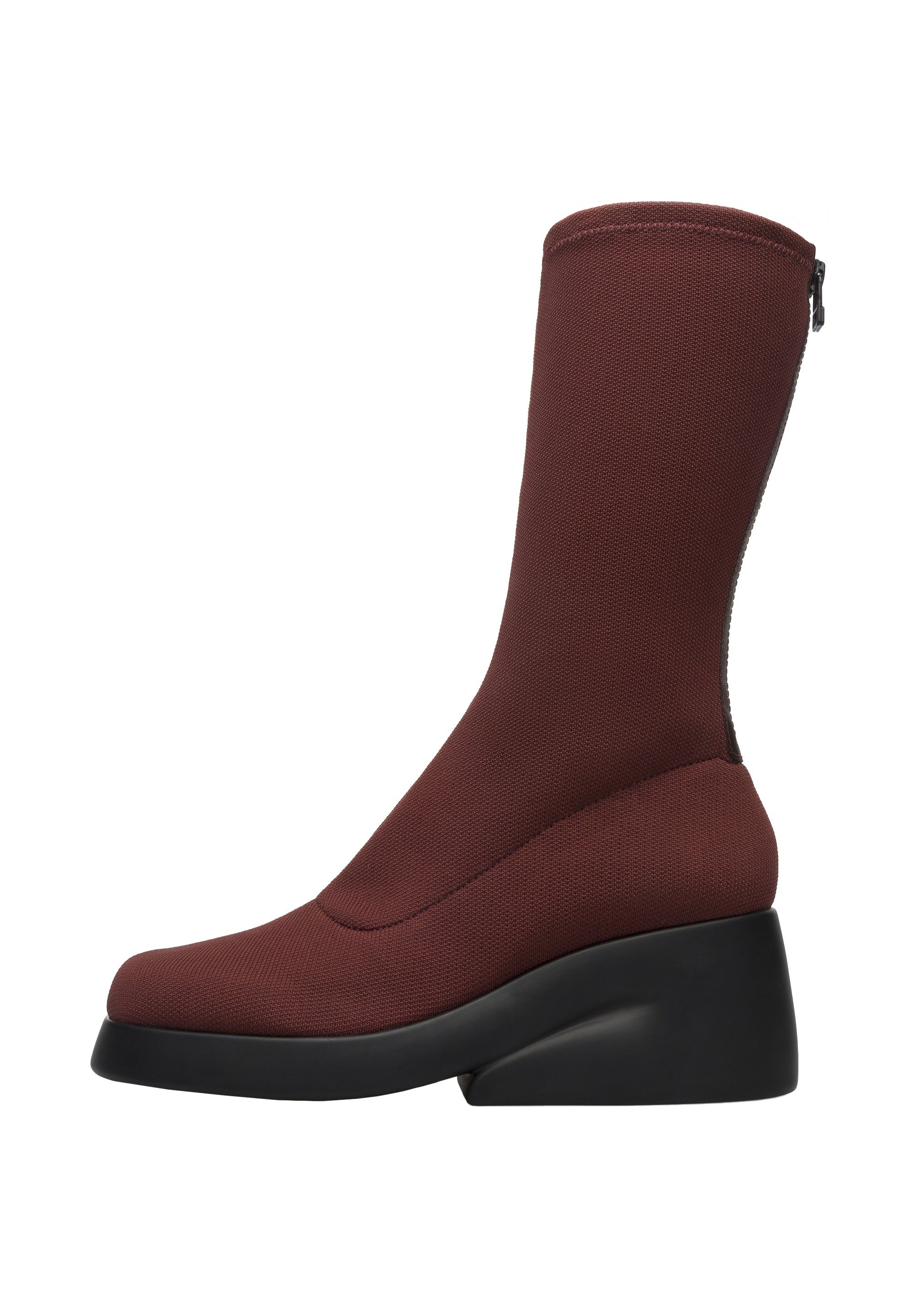 Camper KAAH - Botines con plataforma - weinrot/rojo oscuro - Zalando.es