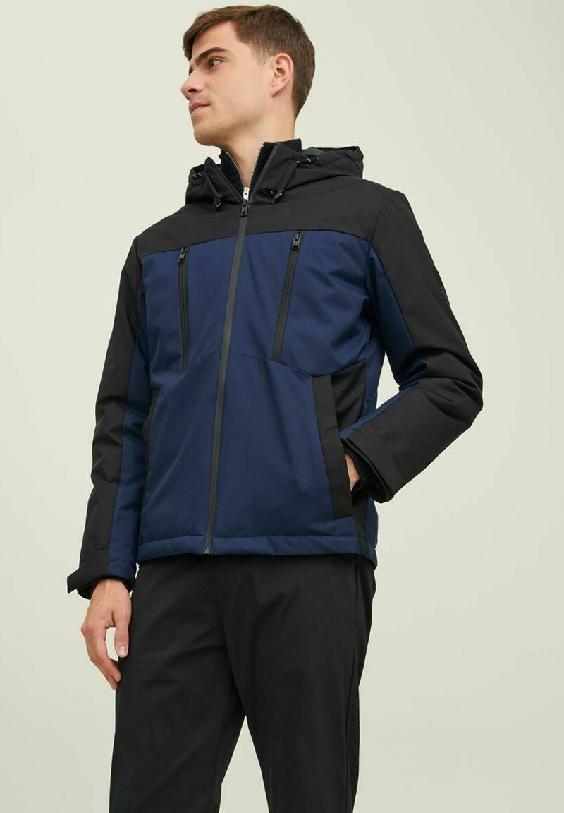 Jack & Jones JCOABEL JACKET - Allvädersjacka - navy blazer