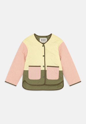 REVERSIBLE LIGHT PADDED - Winter jacket - military colourblock