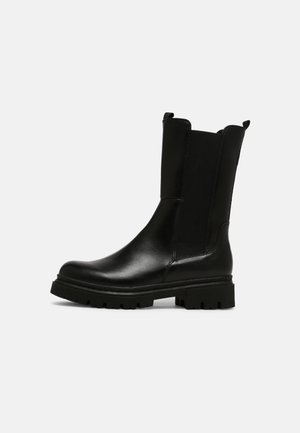 Plateaustiefel - black antic