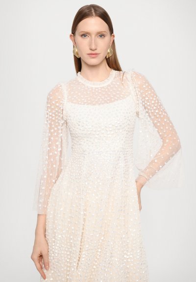 Needle & Thread SCATTER ROUND NECK GOWN - Abiti per occasioni speciali - off white
