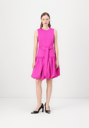 JULIA BUBBLE DRESS - Cocktail dress / Party dress - marker pink