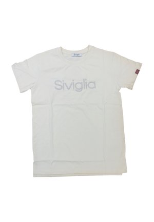 T-shirt con stampa - avorio