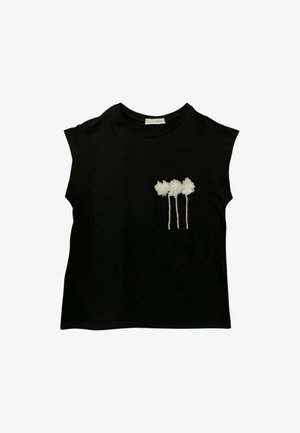 CAFèNOIR, TS FIOTI TASCHINO COL N001 - T-shirt con stampa - black