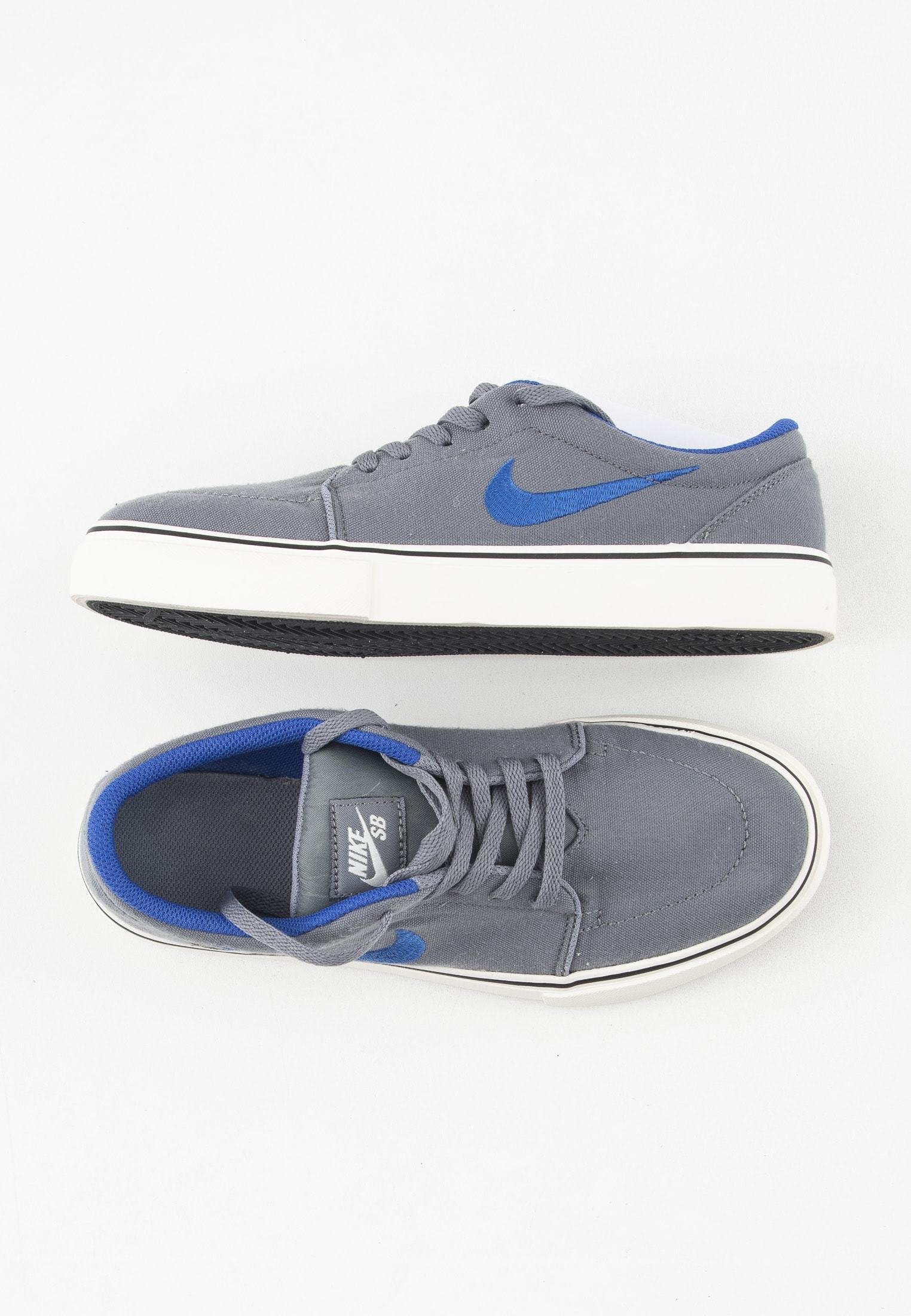 Supreme x Nike SB Gato IC Futsal/Indoor Voetbalschoenen - Grijs/Wit/Zwart