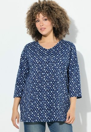 A-LINIE, V-AUSSCHNITT, 3/4-ARM - Tunica - atlantic blue